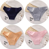 Women Cotton Panties Sexy Low Waist Female Underpants Solid Elasticity Comfortable Underwear Women Panty Lingerie
