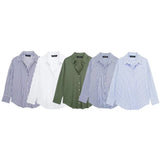 2025 Women's Silk Shirt Loose Spring Casual Street