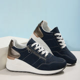 Zingj New Casual Women's Shoes Lace Lace Platform Large Size Single
