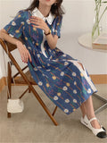 Kitty Summer Dress Women Retro Hot OL Short Sleeves Chic Embroidery Flowers 2022 Slim Stylish Casual Lady New Sweet