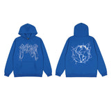 Brand Sweater Keel Smoke Couple Skull Men And Women Loose High Street Pure Cotton