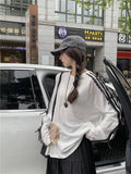 Lace Striped Bow Long Sleeved Top- Outfit