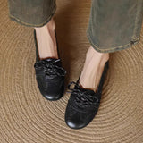 Enough Not To Take Off!2025 New Autumn Soft Leather Single Shoes Women Soft Sole Ballet