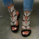 Ladies High Heels Women Sandals 2020 Summer Super High Heel Shoes Night Club Fashion Pumps Woman Party Shoes Big Size
