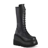 Gothic Style Long-Sleest Locomotive Rider Boots But Knee-High Boots