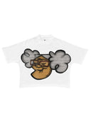 Original Sufu Ancient Animation Head Printed Graphics T-Shirt Y2k Blouse Street Oversized T-Shirt Gothic Animation Short Sleeves 211-0-Outfit