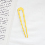 Hair Sticks Women Hairclip Simplicity Colorful U Shape Girls Hairpins Hair Sticks Hair Accessories Headwear 2021