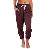 Loose Pocket High Waist Ankle Length