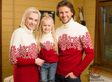 Zingj New Women's Christmas Clothing Men's Women's Clothing Sweater Christmas Jacquard