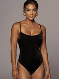 Y2K Knitting Cami Bodysuits Women Solid Backless Sport Sexy Streetwear Fitness Skinny Tops Fashion Overalls 2021