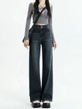 Wash Straight Leg Denim