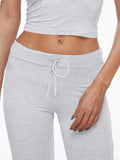 Short Sleeve Cropped Top Straight Leg Pants Set- Outfit
