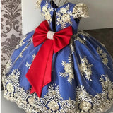 Dress Girls New Year Costume Kids Dresses for Girls Ceremony Gown Dress 4-10T Elegant Girl Princess Dress Prom