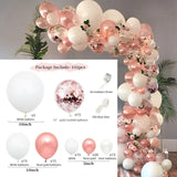 Silver Macaron Birthday Balloon Garland Arch Kit Party Foil Metal Balon Weding Baby Shower Birthday Party Decor Kids