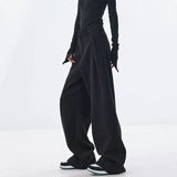 Vintage High Waist Wide Leg Suit PantsOutfit