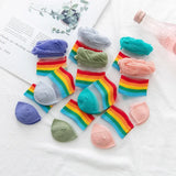 Pairs/lot 1 to 7 Yrs Spring Summer Thin Girls Sock Kids Cotton Mesh Boat Sock Lovely Animal Breathable Toddler Boys Ankle