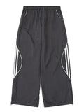 Zingj Retro Casual Wide-Leg Pants Men And Women's Spring / Summer 2024 New Light Fashion Logo Street Straight