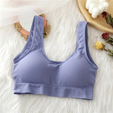 Seamless Women Tube Tops Padded Underwear U-typed Backless Streetwear Female Fitness Tops Tank