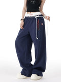 Zingj Jazz Dance Hip Hop Sports Pants Female Autumn And Winter Straight Loose Hip-Hop Lovers Wide Leg