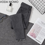 size Jeans Female Denim Pants Black Womens Jeans woman Donna Stretch Bottoms Feminino Skinny Pants For Women