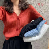 Clothing 2022 New Trendy Spring And Autumn Large Size Cardigan Knitted Jacket Loose Short Outerwear