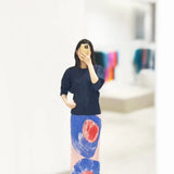 The Fashion Code!This Folded Skirt Allows You To Step Into A New Realm Of Elegant And
