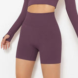 Shorts Women Summer Seamless Cycling Shorts Butt Lifting Yoga Shorts Workout High Waist Tummy Control Ruched Booty