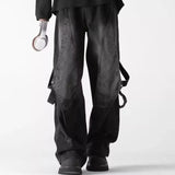 And Autumn High-Rise Jeans 2025 Winter New Design Oversize Handsome Couple