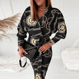 Single Breasted Vintage Dress Spring Autumn Elegant Houndstooth Bodycon Party Dress Fashion Long Sleeve Women Sexy