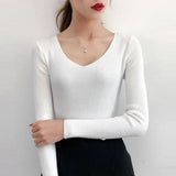 Women Sweaters And Pullovers 2021 Autumn Winter Knitted Warm Women Jumper Slim Stretch Sweater Female Pink Pull