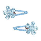 Pcs/lot New Girls Cute Rabbit Flower Hair Clips Sweet BB Glitter Hairpins Barrettes Headwear Fashion Hair Accessories For