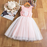 Dresses for Girls Lace Tulle Ball Design Baby Girl Dress Party Dress For 3-8 Years Infant Dresses for toddler