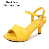 Voesnees Sandals Women Shoes Size 43 Thin Heels Summer Naked Color Peep Toe High Heels Sexy Nightclub Party Slides Heels