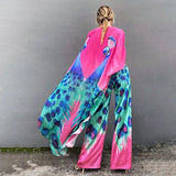 Striped White Chiffon Tunic Long Kimono Plus Size Sexy Beach Wear Summer Clothing For Women Tops and Blouses Shirts