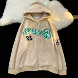 Embroidery Sweatshirts Women New Plus Size Hoodies Women Y2k Casual Clothes Teens Vintage Retro Winter Women