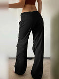 Straight Leg Pocket Cargo Pants- Outfit