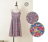 Women Summer Cotton Flower Dress Beach Dress Short Vintage Dresses Mori Girls Wear vestido de verao