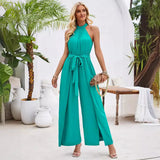 Fashion Summer Hot New Women's Fresh Air Pure Color Neck Strap