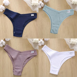 Cotton Panties Women's Panties FINETOO Sexy Female Underpants Low Waist Underwear Women Pantys Lingerie