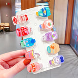New Girls Cute Silica Gel Cartoon Princess Hairpins Lovely Hair Ornament Barrettes Hair Clips Fashion Hair