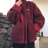 Fur Coat Women Fleece Jackets Winter Jacket Faux Lambs Fur Kawaii Coat Korean Students Original Ukraine Parkas Plus