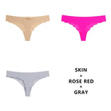 3Pcs/Lot Seamless Panty Set Underwear Female Comfort Intimates Fashion Ladies Low-Rise Briefs Panties Women Sexy