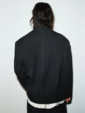 2025 New Women's Loose Commute High-End Feeling Short-Line Long-Sleeved Blazer