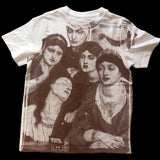 Retro Women T-shirt Graphic Print Short Sleeve Sweats Tee Vintage Y2K Aesthetic Gothic Harajuku Streetwear Summer