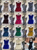 Zingj 2023 New Korean Version Of The Thin And Long Shirt With A Waist Knit Vest Two Sets Of Autumn And Winter Suit Women-Outfit