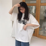 Women Printed Korean Style All-match Trendy Simple Womens Daily Short Sleeve High Quality Hot Sale Harajuku 2020