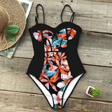 Sexy One Piece Swimsuit Women Swimwear Push Up Monokini Bandage Bodysuit Swimming Suit For Women maillot de bain