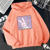 Womens Loose Streetwear Sweatshirts Hoodies Women Hooded Simple Leisure Oversize Pullovers Korean Style Warm