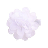 Pcs/lot Chiffon Petals Flower Hair Clips For Baby Girls Solid Hairpins Headdress Barrettes Floral Headwear Hair