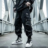 Pants Tide Brand Harlan Straps Trousers Men's Korean Version Of Hip-Hop Personality Loose Street